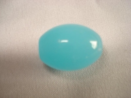 Glaskraal ovaal turquoise opal