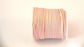 Waxdraad 1,5 mm licht oudroze