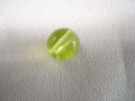 Glaskraal rond 6 mm limegroen