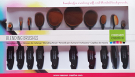 Vaessen Creative • Blending brush size 1-10 10pcs  7005-010