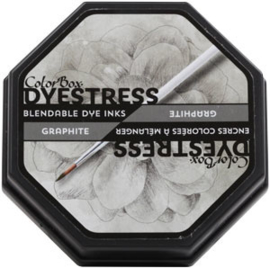 Clearsnap Colorbox Dyestress Blendable Dye Ink Full Size Graphite (23109)