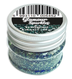 Stamperia Glamour Sparkles Sparkling Turquoise (40gr) (K3GGS17)