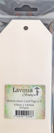 Lavinia Watercolour Card Bookmarks 5 st. 65mm x 14mm