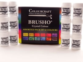 Brusho Starter Pack - Fixed Assortment 12 colours