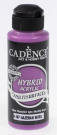Cadence Hybride acrylverf (semi mat) Hazeran paars 01 001 0107 0120 120 ml