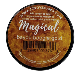 Lindy's Stamp Gang Bayou Boogie Gold Magical (mag-jar-02)