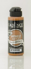 Cadence Hybride acrylverf (semi mat) Klassiek eik 01 001 0097 0120 120 ml