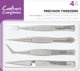 Crafter's Companion Precisie Pincet (4pc) CC-TOOL-TWEEZ4