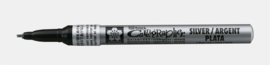 Sakura • Pen-touch Kalligrafie pen fijn Zilver XPSKC53