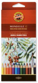 Koh I Noor Mondeluz aquarel potloden set 12 stuks 3716012001KS