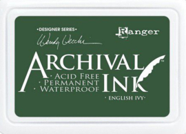 Ranger Archival Ink pad - English Ivy AID73970 Wendy Vecchi