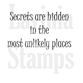 Secrets are Hidden LAV346