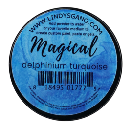 Lindy's Stamp Gang Delphinium Turquoise Magical (mag-jar-03)