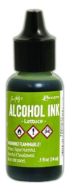 Alcohol Ink Lettuce