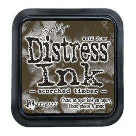 Distress Ink Pad - Scorched Timber TIM83443 