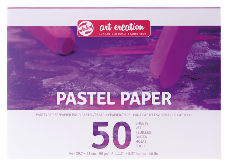 Talens Art Creation Pastelpapier A4 100 g 50 Vellen 9319002M