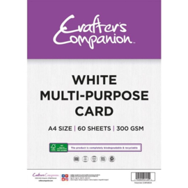 CC - White Multi-Purpose Stamp Cardstock - A4 a 60 vel (Voorheen CC-STCARD)