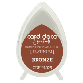 Card Deco Essentials Fast-Drying Pigment Ink Pearlescent Bronze  CDEIPL029