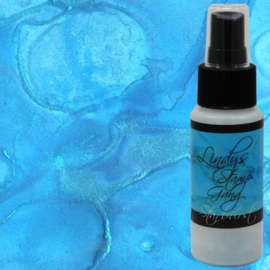 Lindy's Stamp Gang Delphinium Turquoise Starburst Spray (ss-069)
