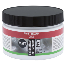 Amsterdam • Extra Heavy Gel Medium Mat 022 Pot 250ml 3010-025