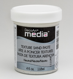 Texture Sand Paste (White) DecoArt 118 ml DMM23