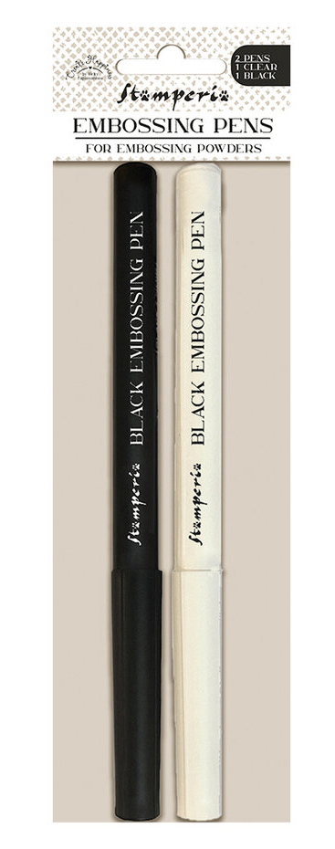 Create Happiness Embossing Pens Clear & Black (WYPP)