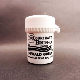 Brusho Individual Colours Small Pot 15gr of Emerald Green