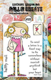 AALL & Create Stamp Happy Mail AALL-TP-819 7,3x10,25cm