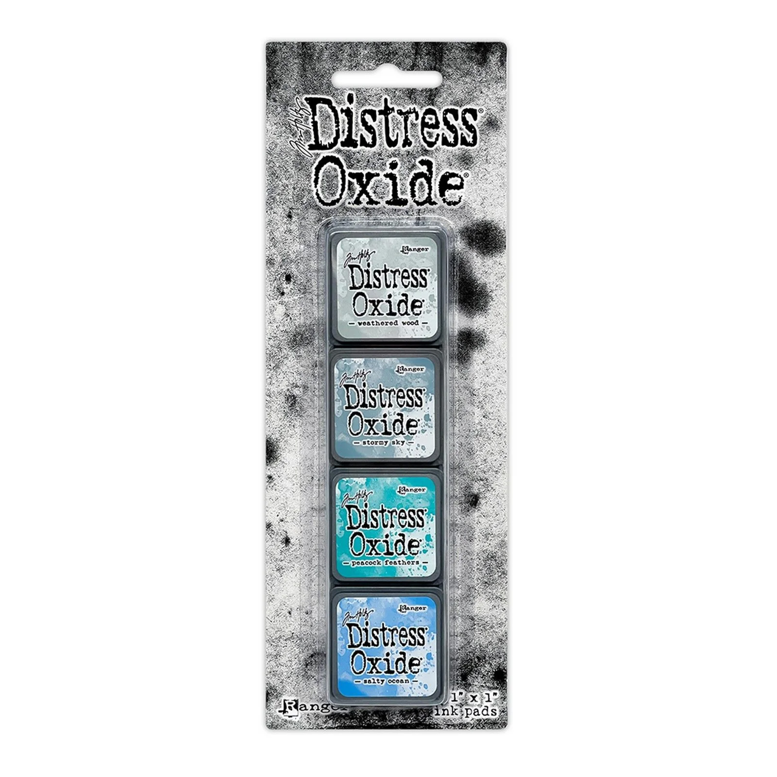 Distress Mini Oxide Ink Pads Kit 4 TDIK91509