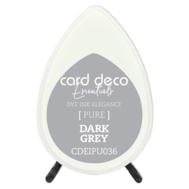 Card Deco Essentials Fade-Resistant Dye Ink Dark Grey CDEIPU036