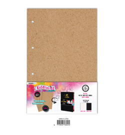 ABM-ES-JP09 - Journal pages For ABM-ES-JOUR05 kraft Essentials nr.09