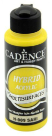 Cadence Hybride acrylverf (semi mat) Geel 01 001 0009 0120 120 ml
