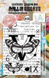 AALL & Create Stamp Minutes In Flight AALL-TP-598 7,3x10,25 cm