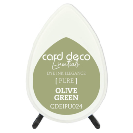 Card Deco Essentials Fade-Resistant Dye Ink Olive Green  CDEIPU024