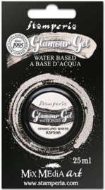 Stamperia Glamour Gel Sparkling White (20ml) (K3P59B)