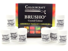 Colourcraft Brusho Crystal Colour 15g Ost. Blue