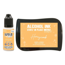 Couture Creations Stayz in Place Alcohol Ink Pearlescent Honeycomb Pad+Reinker (CO728178)