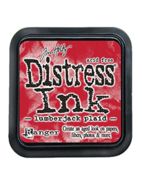  Distress Ink Pad - Lumberjack  Plaid TIM82354 Tim Holtz