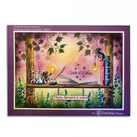 Lavinia  Book of Spells Stamp LAV959