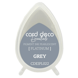 Card Deco Essentials Fast-Drying Pigment Ink Pearlescent Grey  CDEIPL022