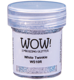 Wow! Embossing Glitters White Twinkle WS10R 15ml / Regular