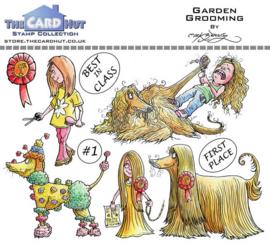 The Card Hut Garden Grooming Clear Stamps (MBPGG)