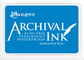 Ranger - Archival Ink Pads - Manganese Blue AIP30454