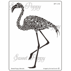 Sweet Poppy Flamingo SP1-279 Size 110 mm x 145 mm