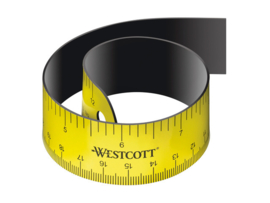Westcott Rolable Ruler 30cm Magnetic (AC-E15590)