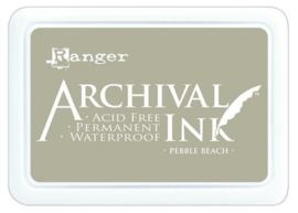 Ranger Archival Ink pad - pebble beach AIP70788