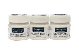 Mixed Media Art Selection: Volume/Glossy/Crackle (3x50ml) (K3PXMM) (DISCONTINUED)