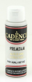 Cadence Premium acrylverf (semi mat) Dirty - wit 01 003 3101 0070 70 ml