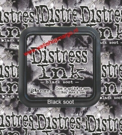 Distress Ink Pad Black soot TIM19541