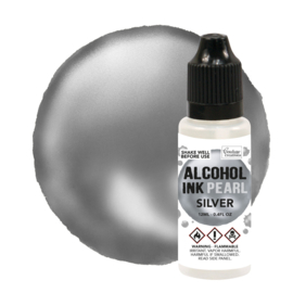 Couture Creations Alcohol Ink Pearl Silver 12ml (CO727380)